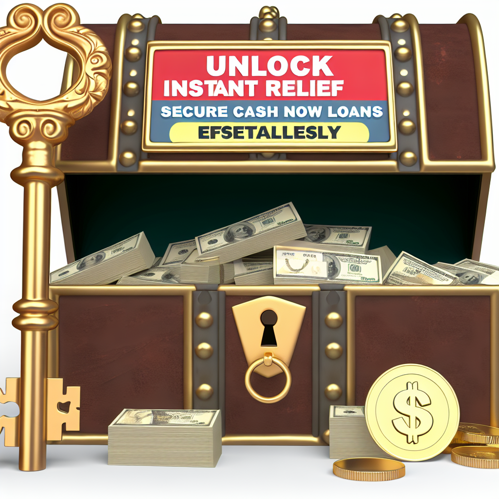 Unlock Instant Relief: Secure Cash Now Loans Effortlessly