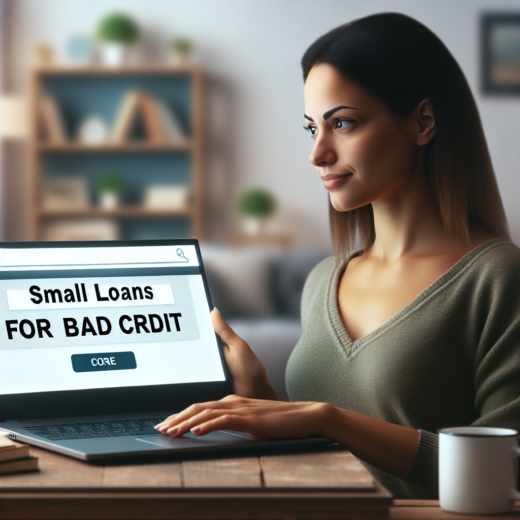 Small Loans Bad Credit Online