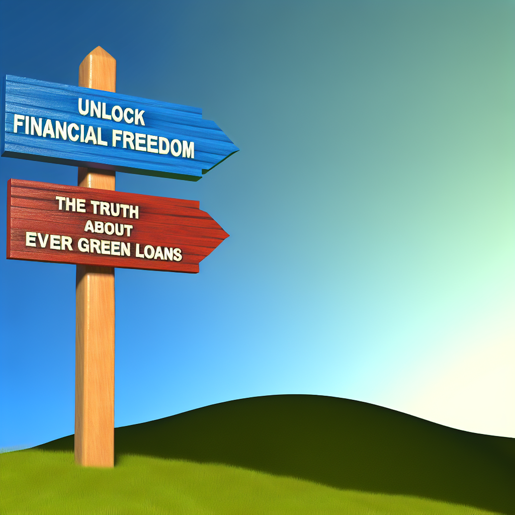 Unlock Financial Freedom: The Truth About Ever Green Loans