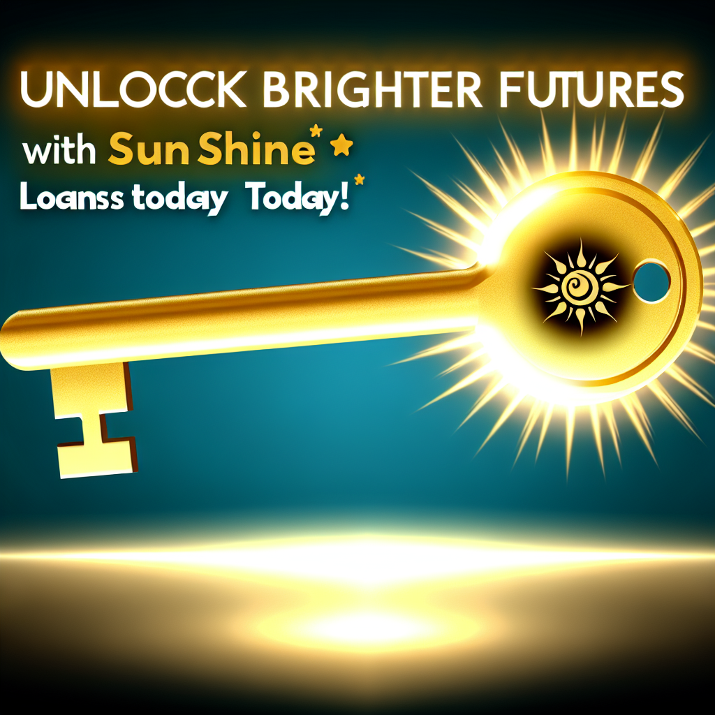 Unlock Brighter Futures with Sun Shine Loans Today!