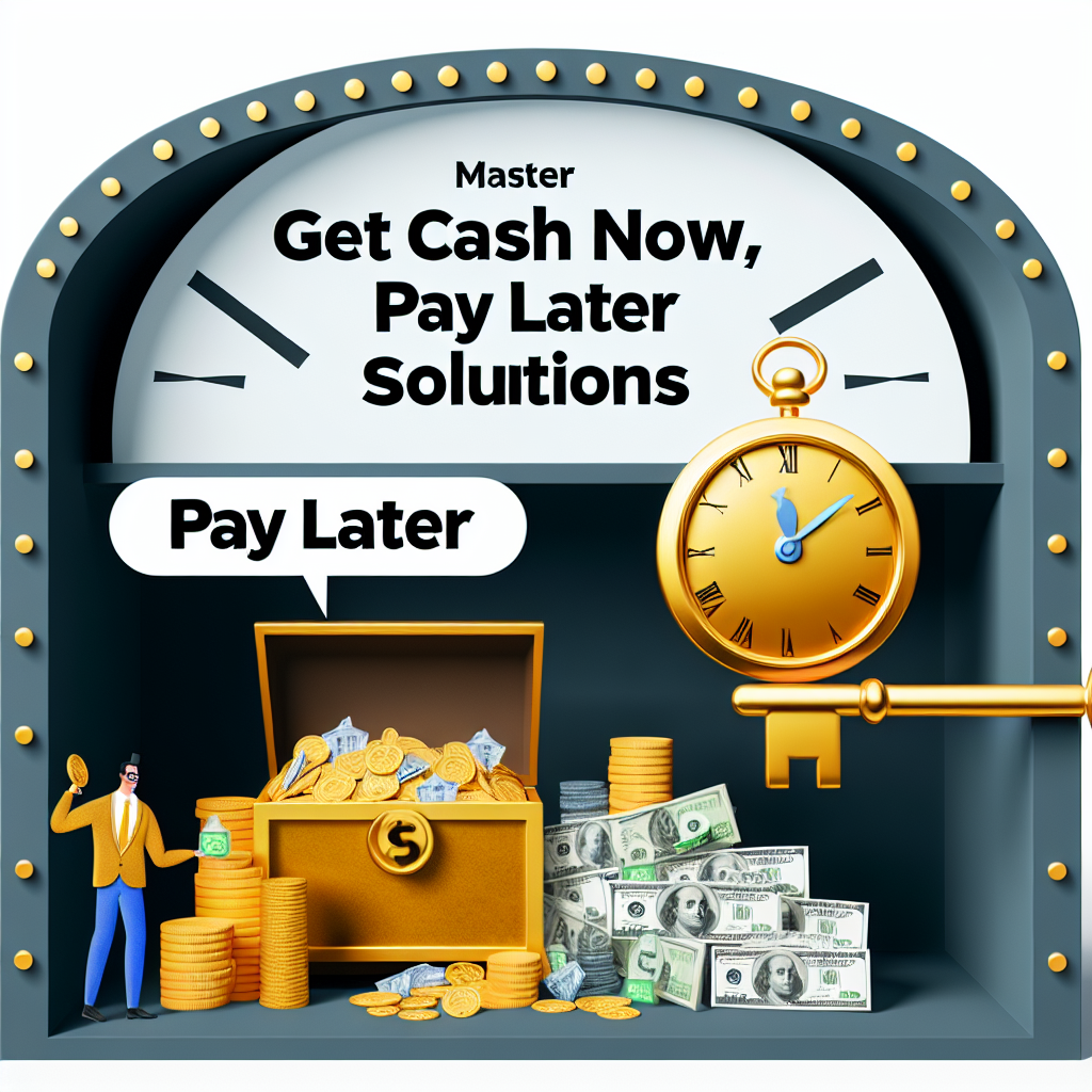 Unlock Instant Funds: Master Get Cash Now, Pay Later Solutions