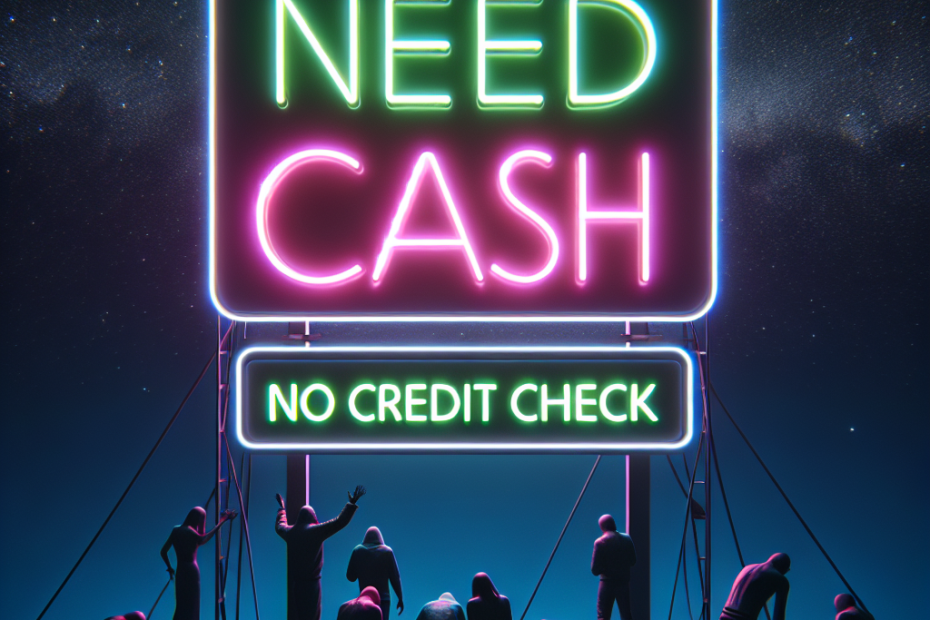 Urgently Need Cash Now? Get Instant Funds with No Credit Check!