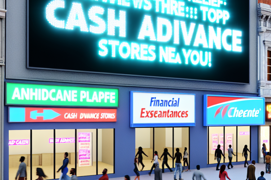 Cash Advance Stores Near Me