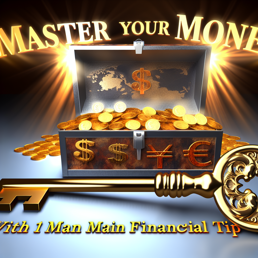 Unlock Prosperity: Master Your Money with 1 Main Financial Tips