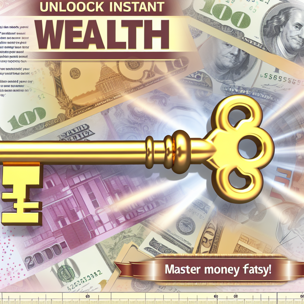 Unlock Instant Wealth: Master Money Fast Today!