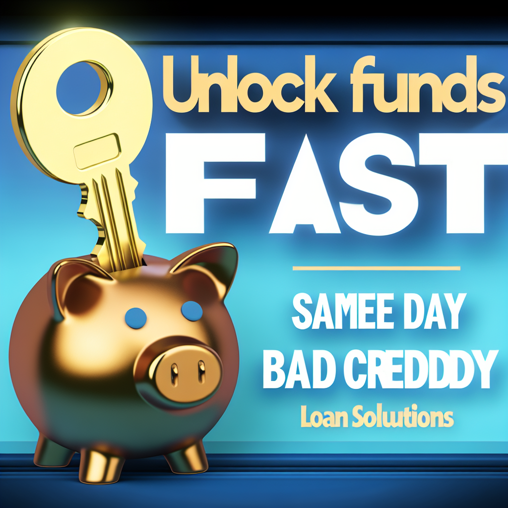 Unlock Funds Fast: Same Day Bad Credit Loan Solutions